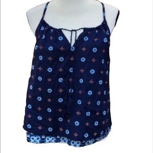 Patterned halter top